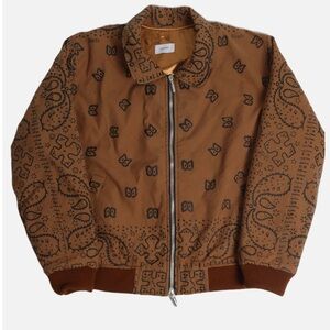 Rhude Paisley Bomber Jacket